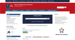 Desktop Screenshot of biblioteche.unicam.it