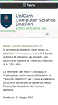 Mobile Screenshot of cs.unicam.it